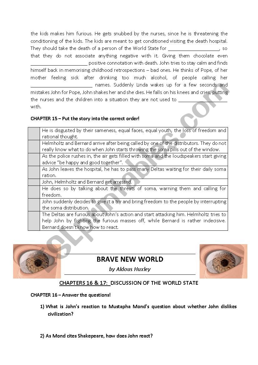 brave new world summary chapter 13 brave new world summary chapter 13