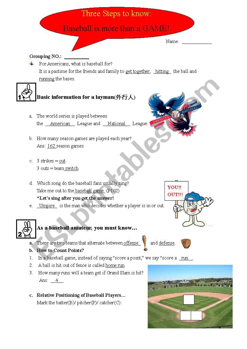 Baseball Rules_listening Practice