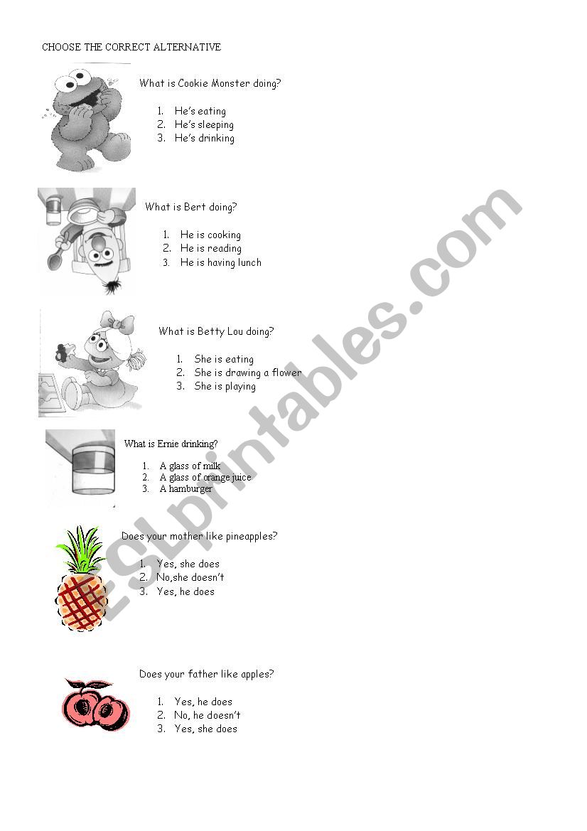 REVISION OF SIMPLE PRESENT AND PRESENT CONT. 