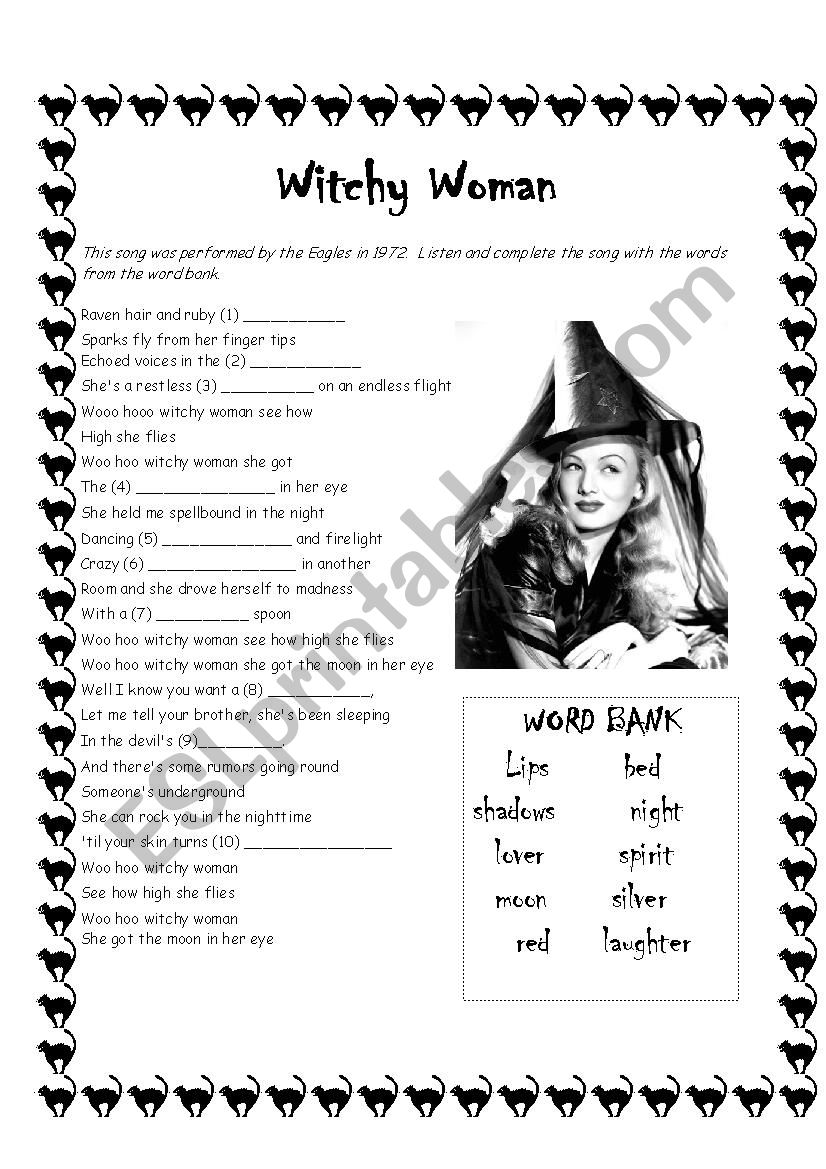 Witchy Woman Song by the Eagles