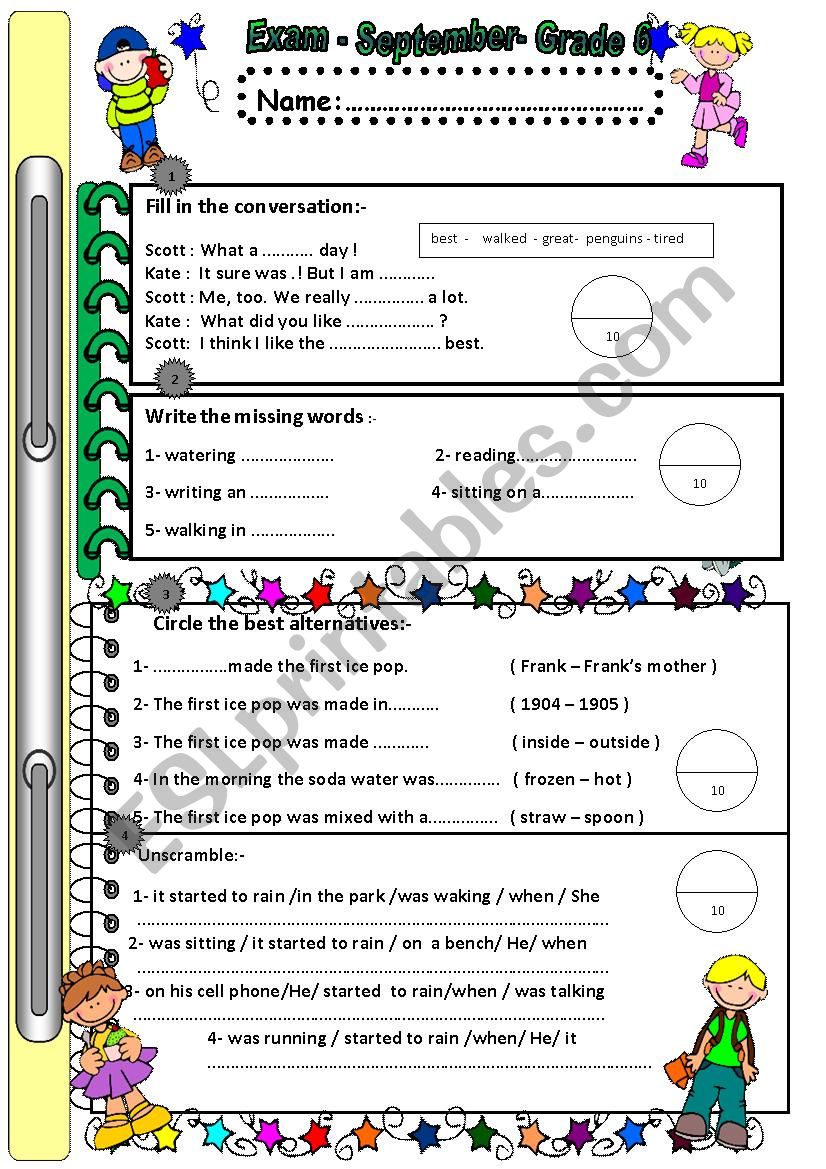 Test worksheet