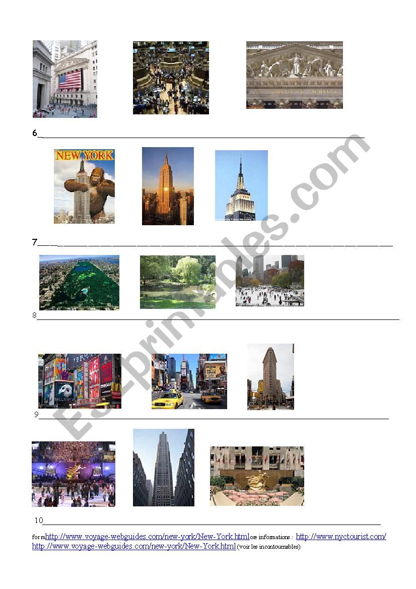 New York top ten attractions part 2