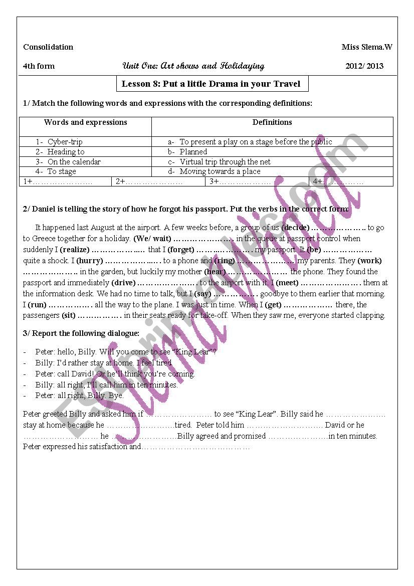 consolidation 2 worksheet