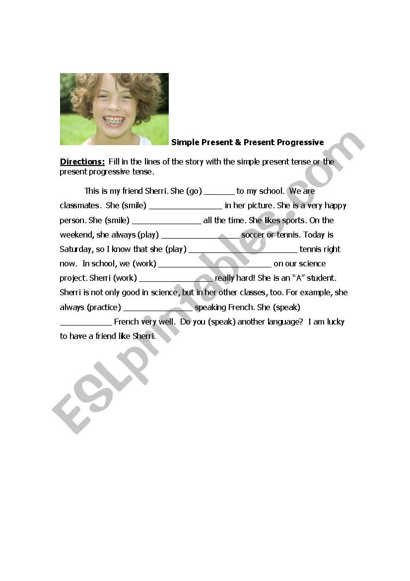 simple past tens  worksheet