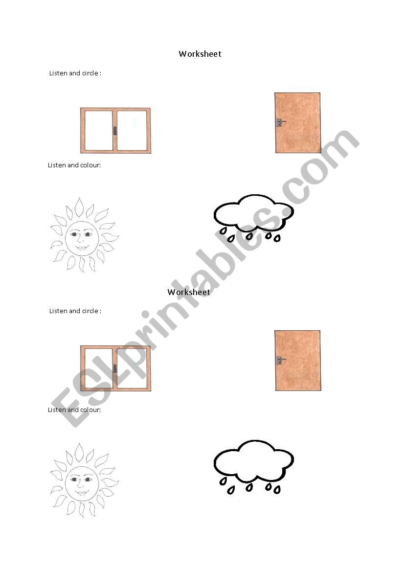 I love English! worksheet