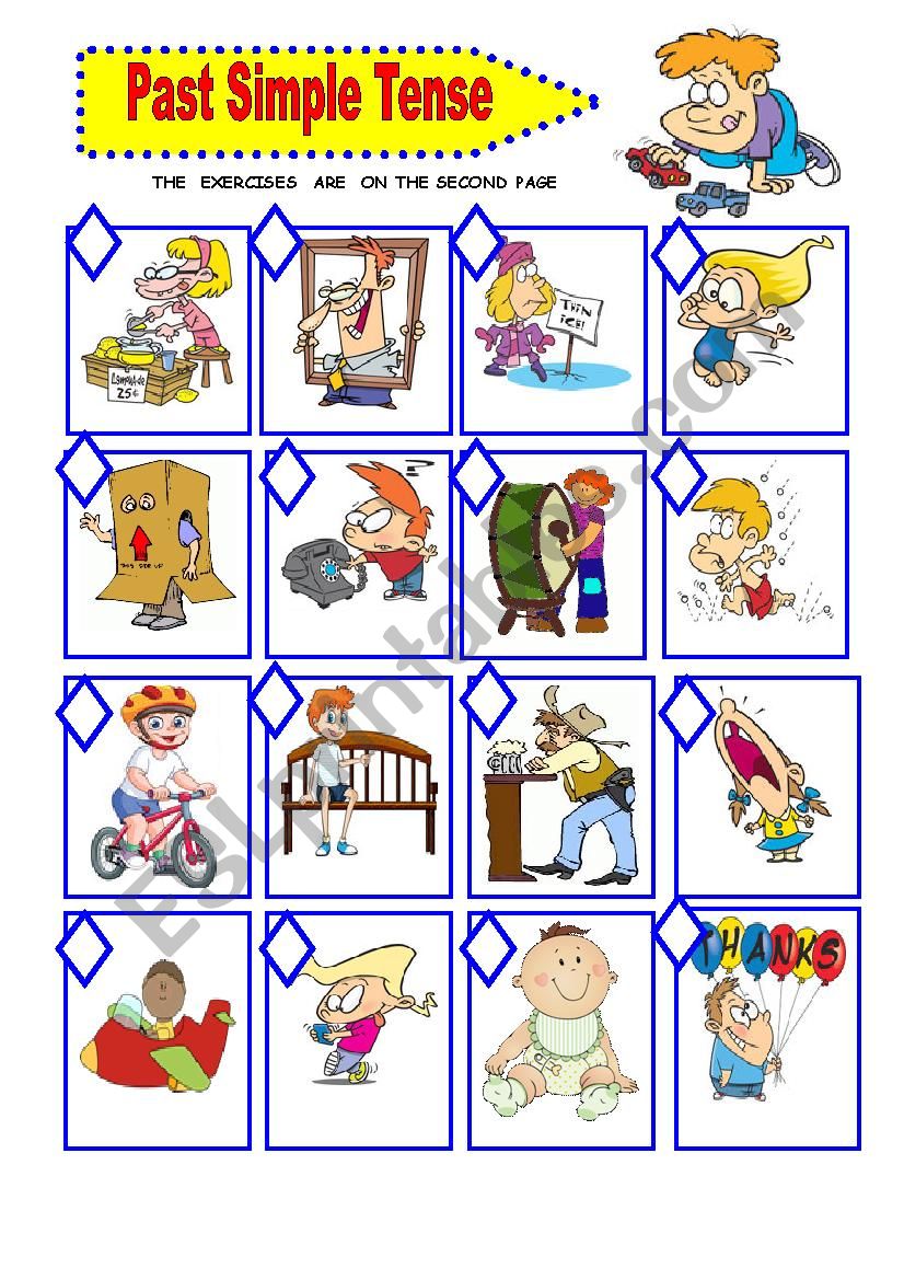 PAST SIMPLE TENSE worksheet