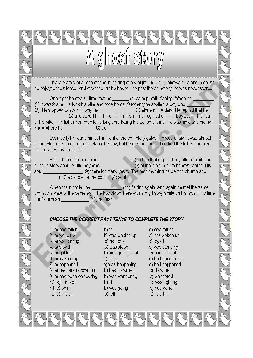 Halloween worksheet