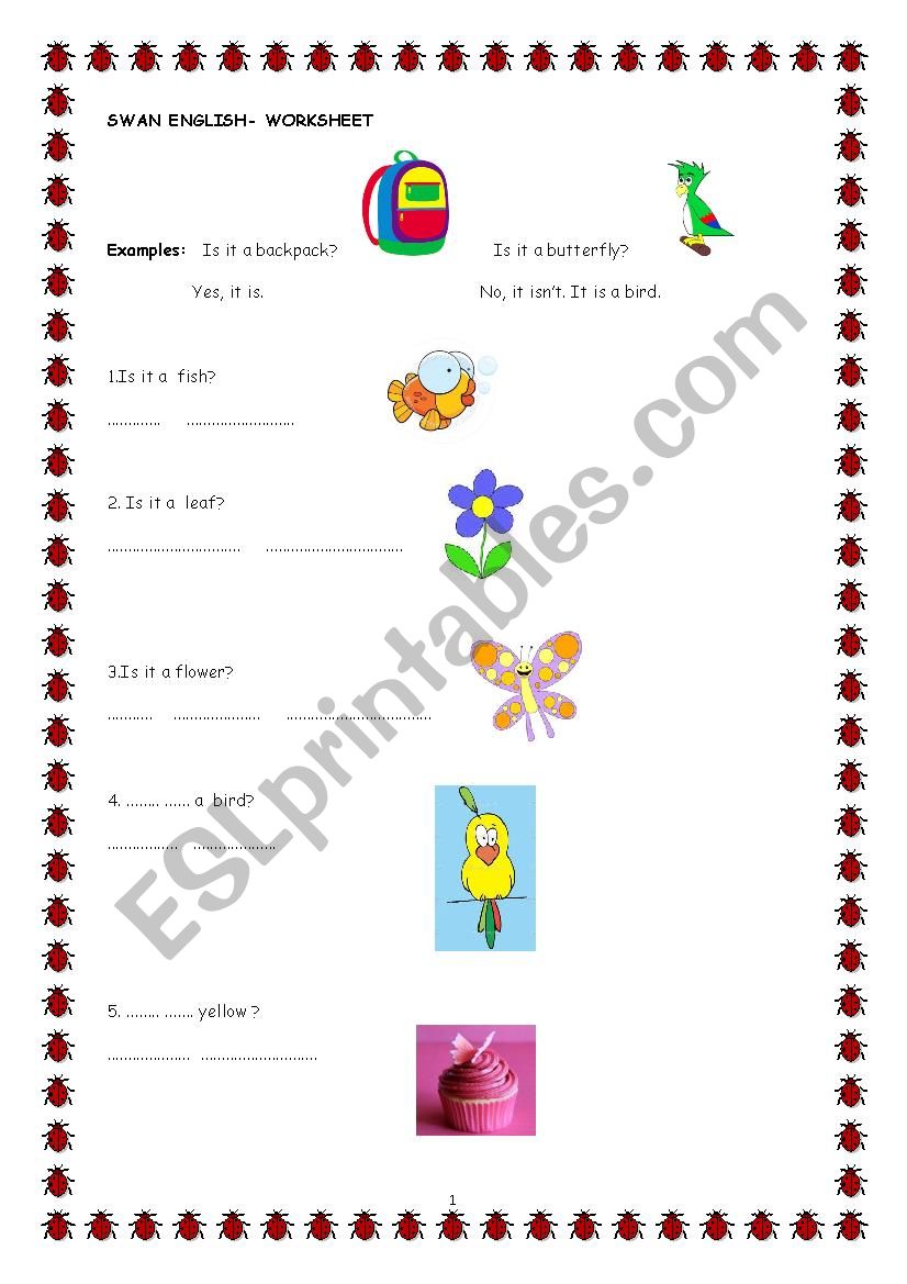 To be  worksheet