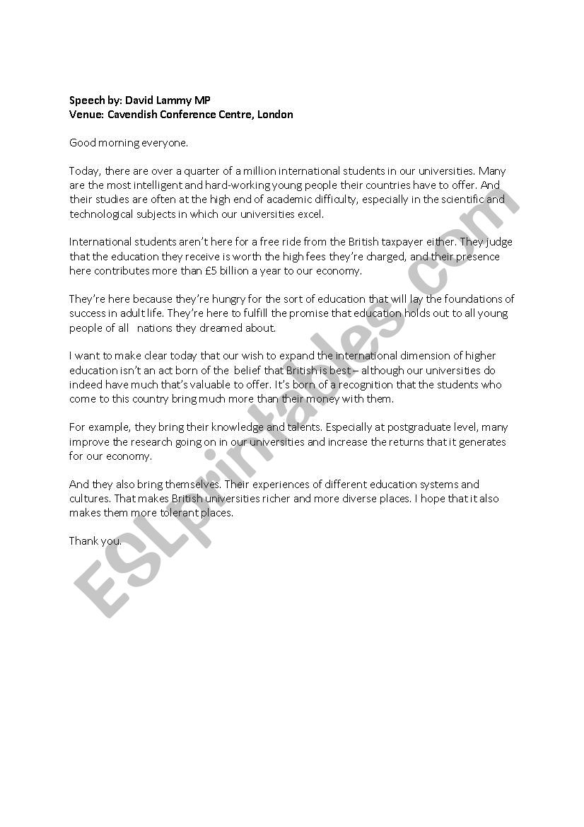 end-of-term test worksheet
