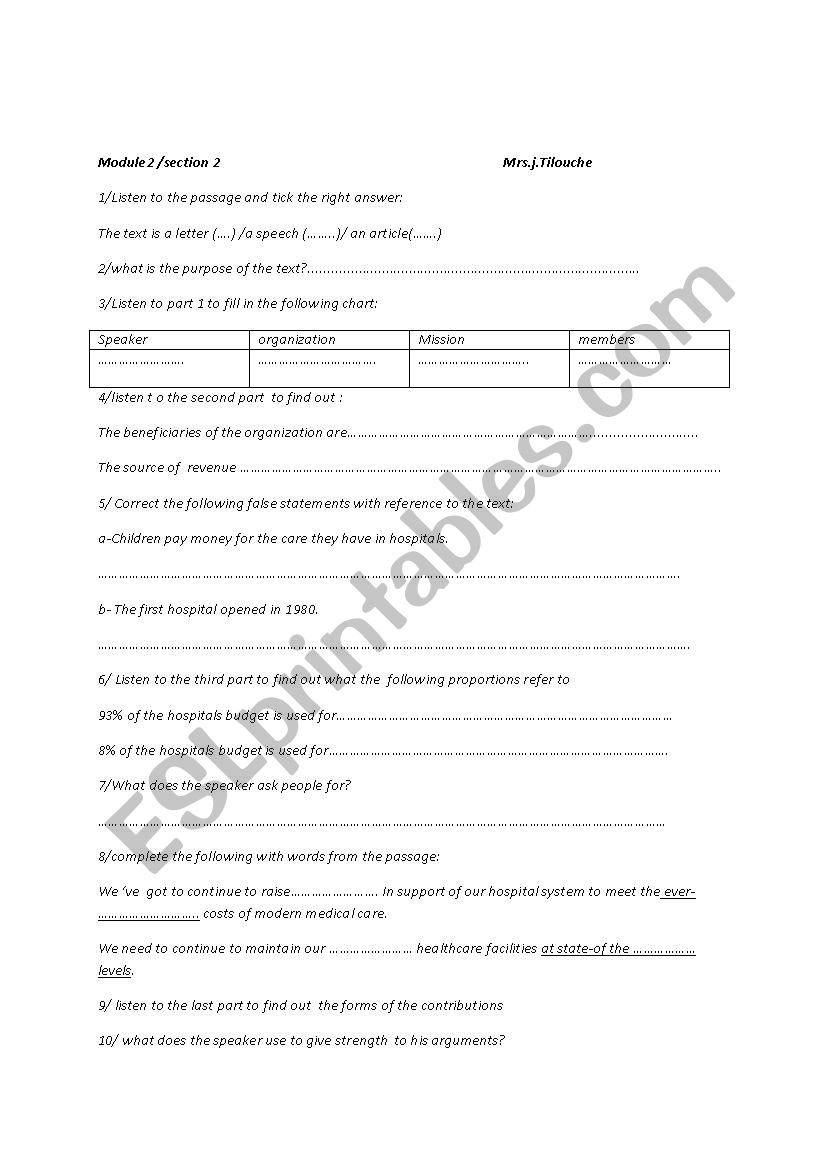 module2 philanthropy /section2