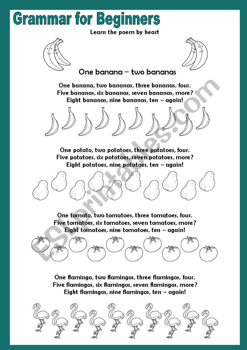 Grammar for Beginners - Plurals 5