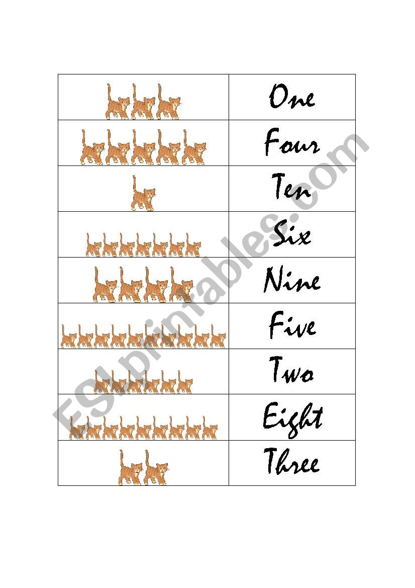 Number 0 to 20 worksheet