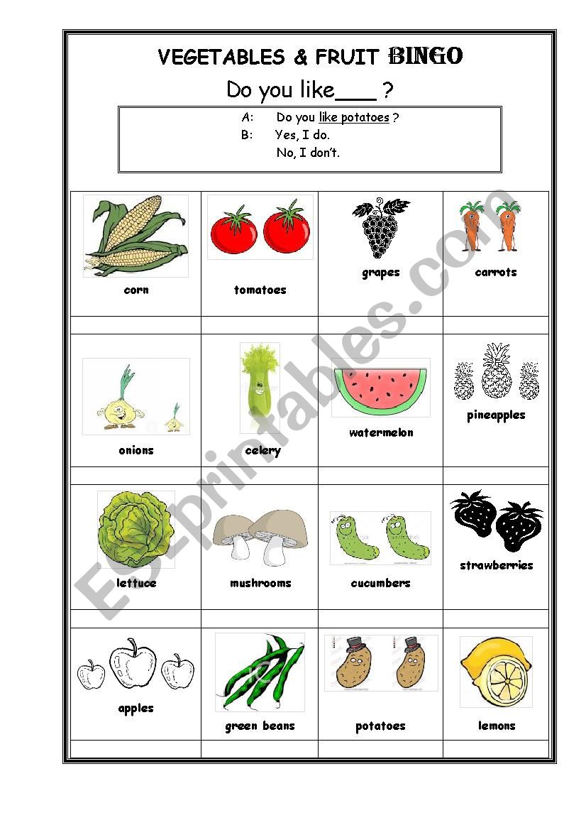 They like vegetables. Do you like Fruits Worksheets. What Vegetables do you like ответ. Задание по английскому Veggie Bingo. What Fruit do you like.