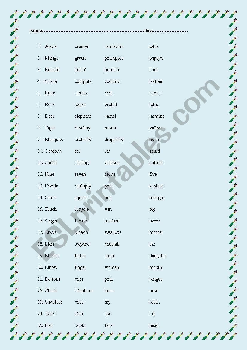 add out 2 worksheet