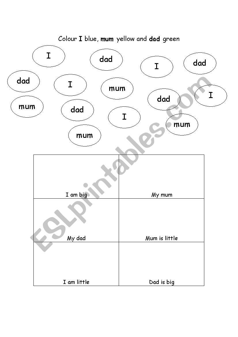 high frequency words worksheet