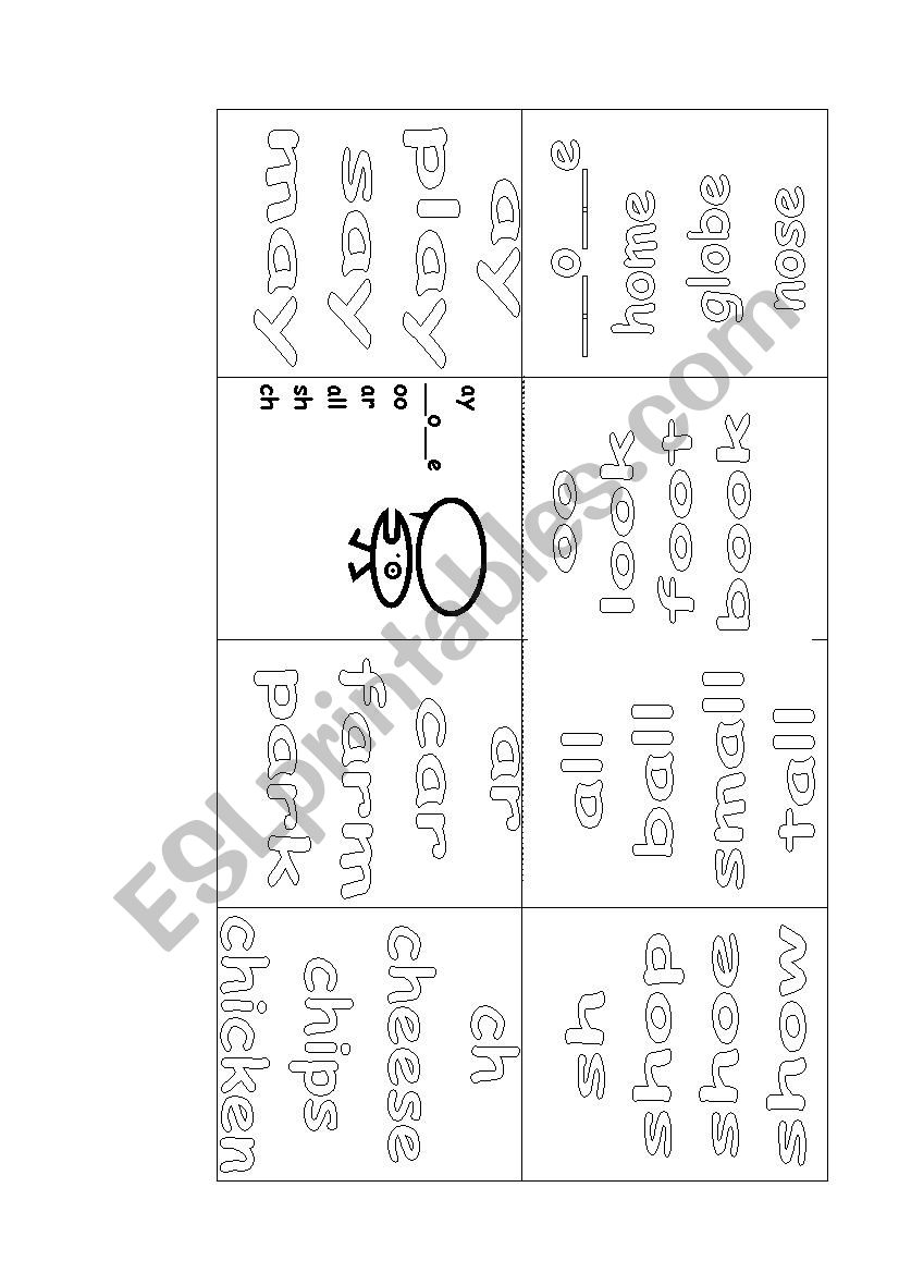 phonics booklet number 2 worksheet