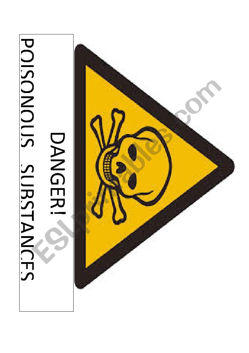 warning signs worksheet