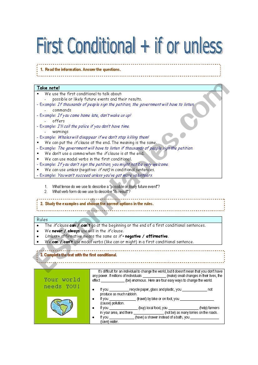 IMPERATIVE & LETS  worksheet