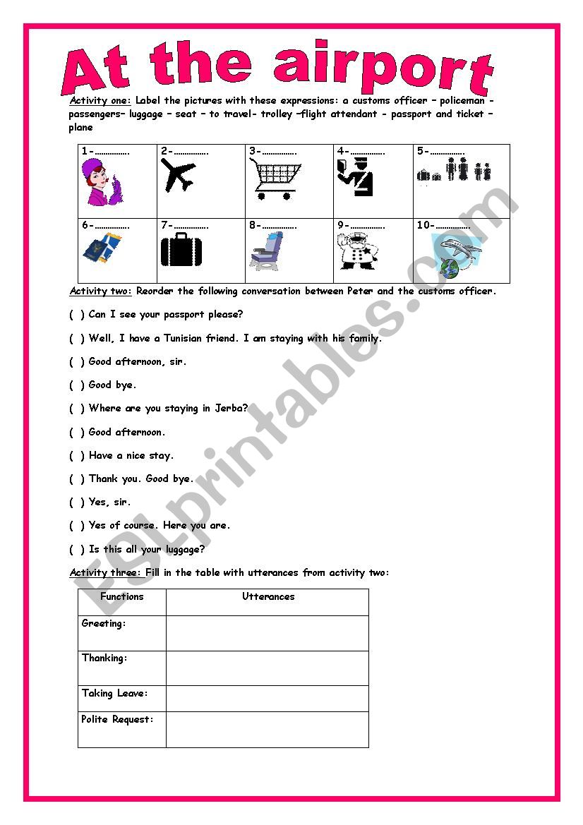 7th form Module 2 Section 3 Welcome To Tunisia