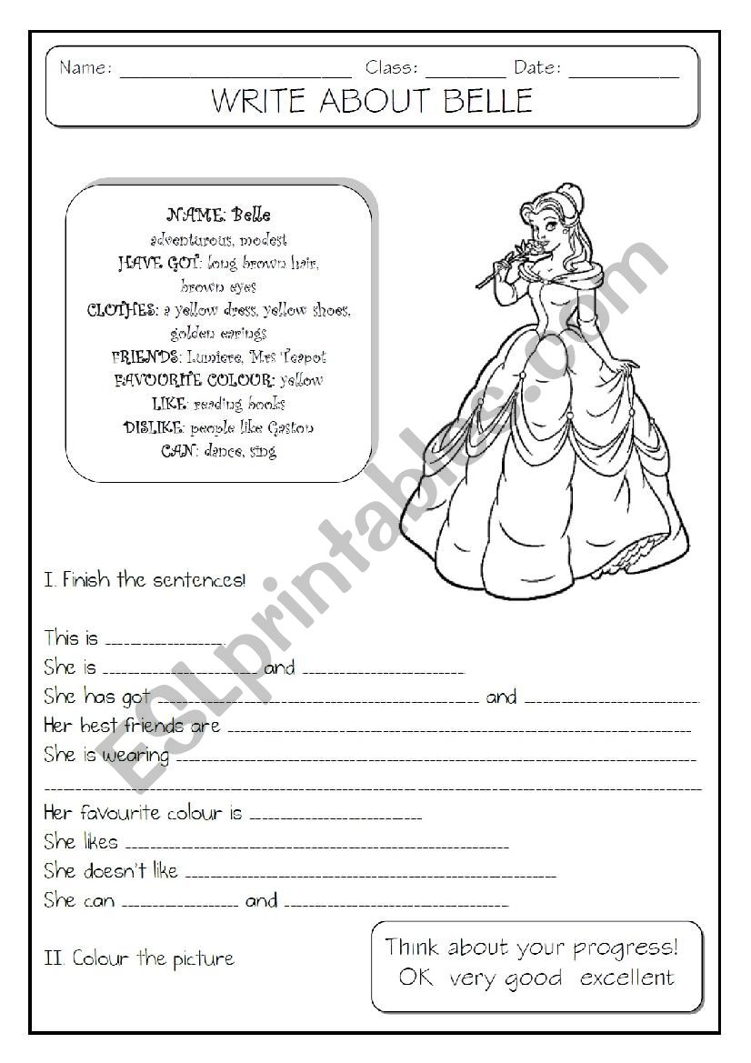 GUIDED WRITING - 2/6 worksheet