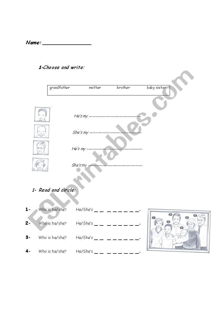 classroom objects worksheet
