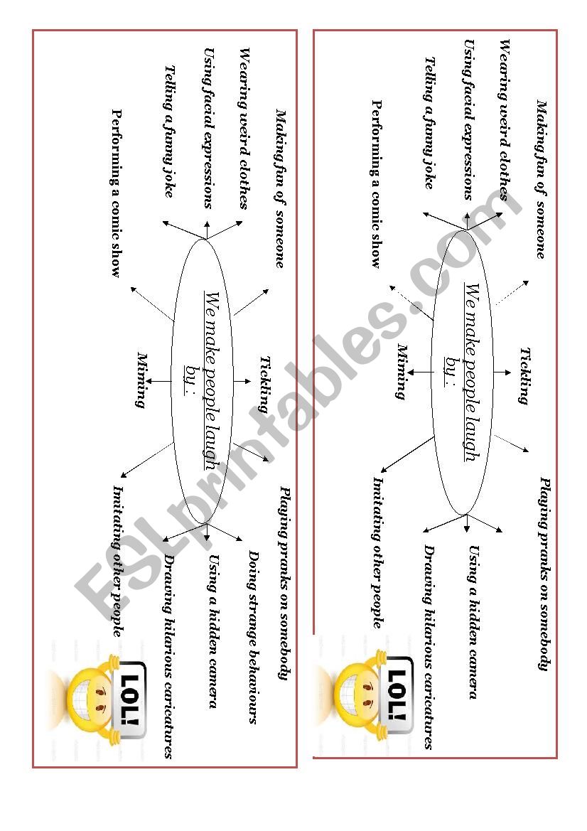 different ways to make people laugh