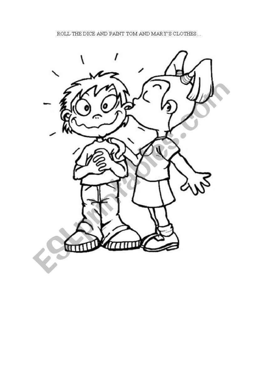 letÂ´s roll the dice! worksheet