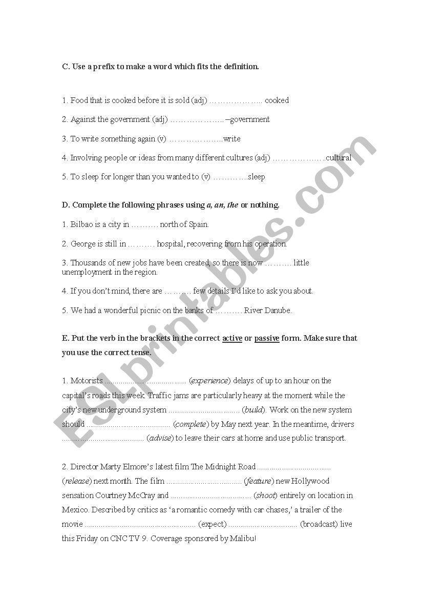Cutting Edge Upper Intermediate Modules 1 10 Revision Exercise Esl Worksheet By Nhoyte Cutting Edge Upper Intermediate Modules 1 10 Revision Exercise Esl Worksheet By Nhoyte