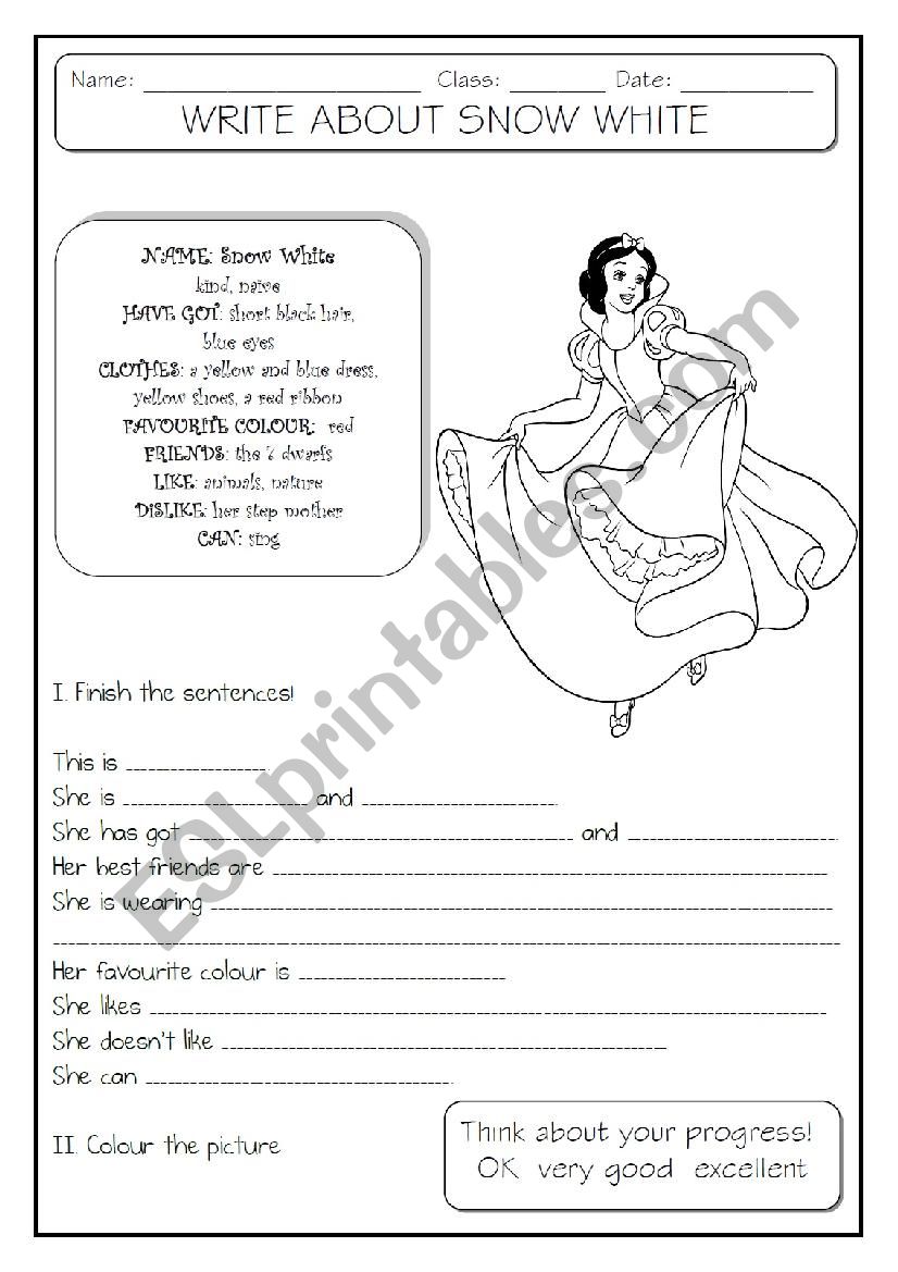 GUIDED WRITING - 5/6 worksheet