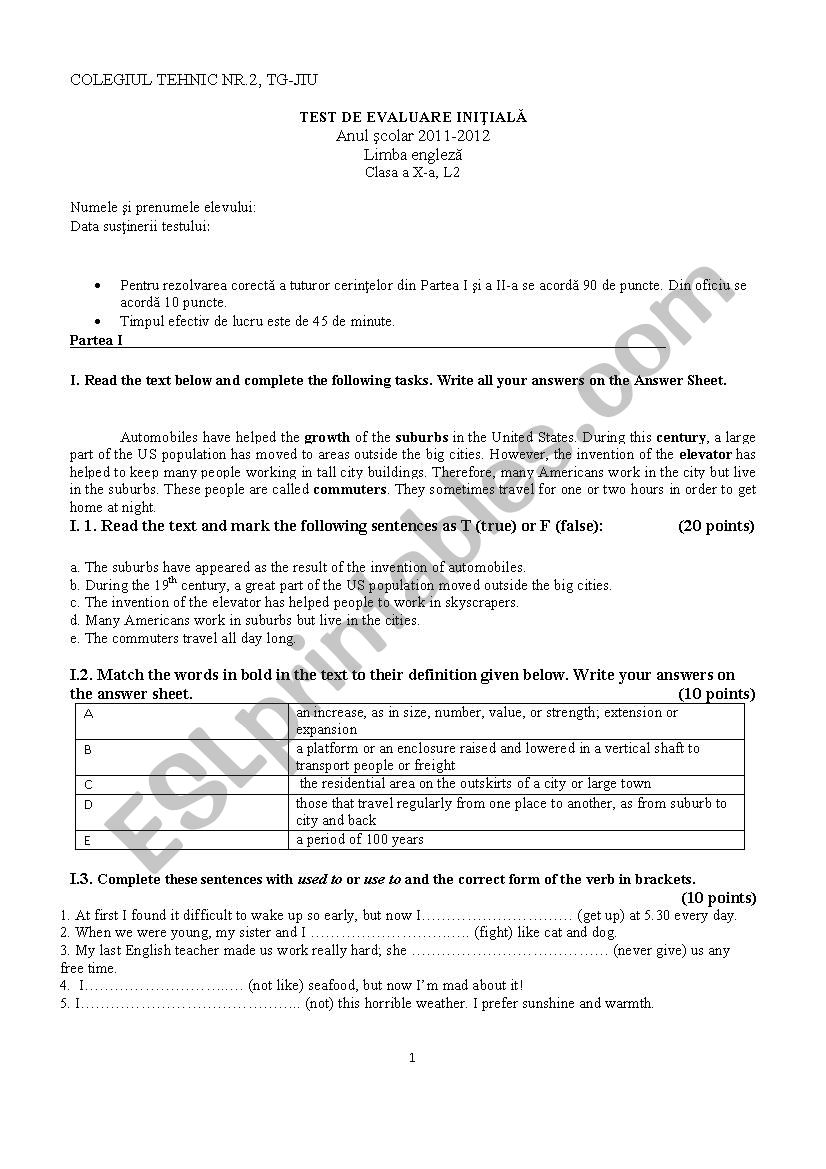 countable exercise worksheet