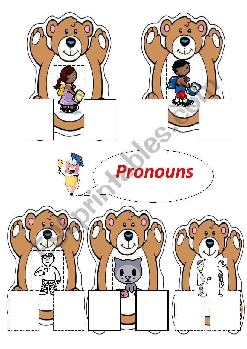 Pronouns worksheet