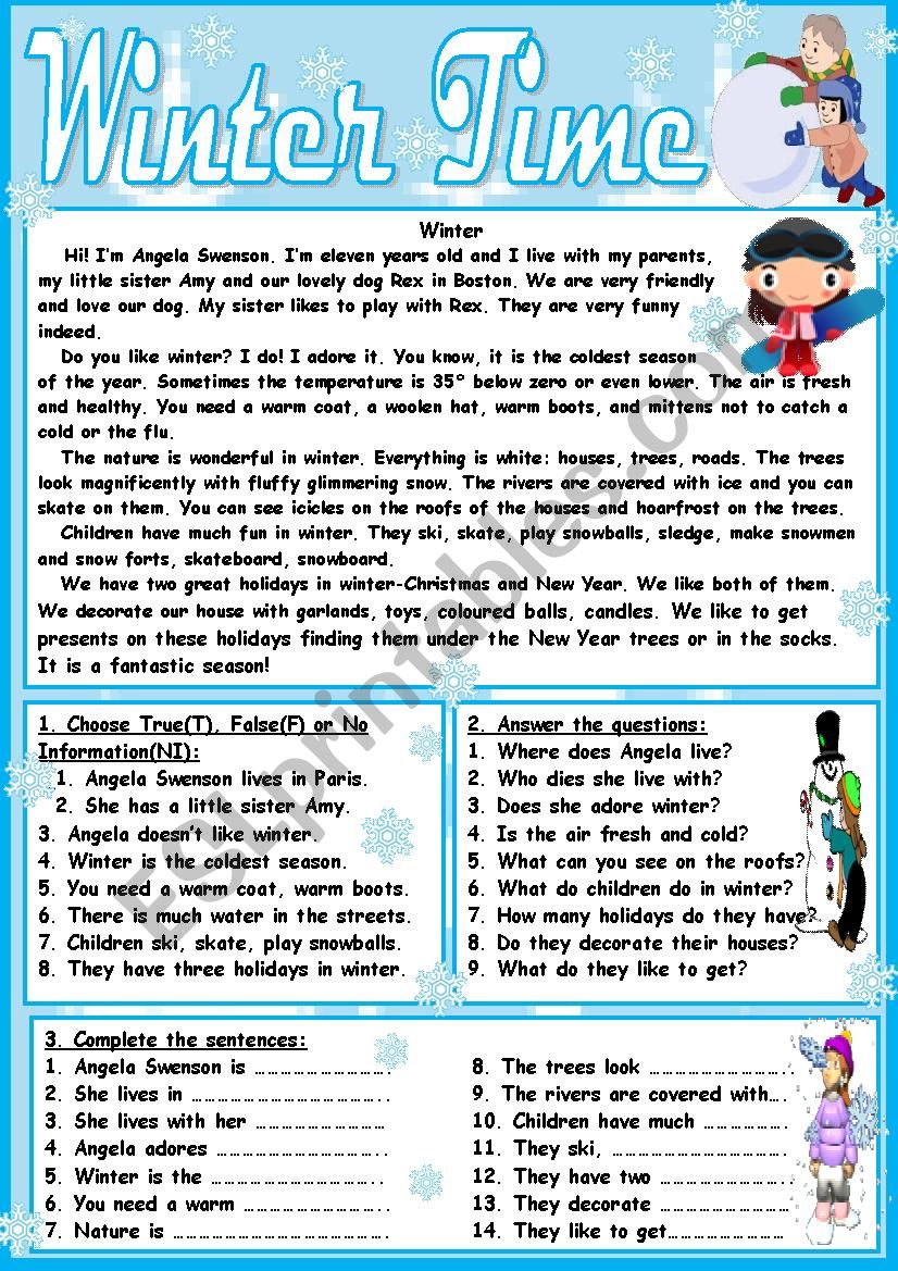 Years topic. Worksheets чтение. Тексты Worksheets. Texts for reading with exercises. Short texts in English with exercises.