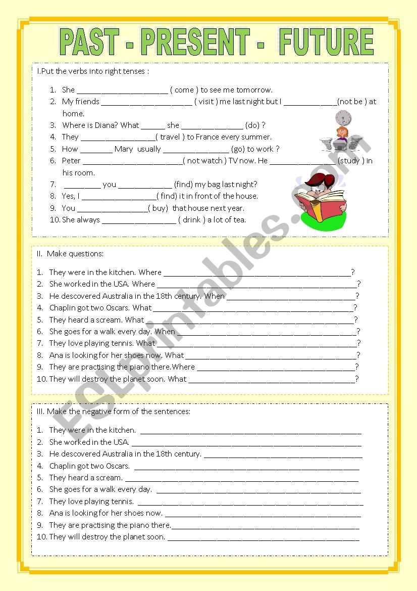 grammar worksheet