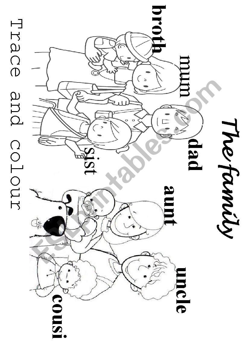 the family worksheet