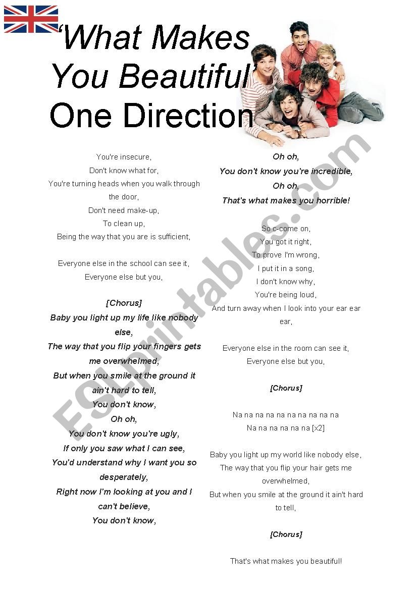 One Direction - What Makes You Beautiful