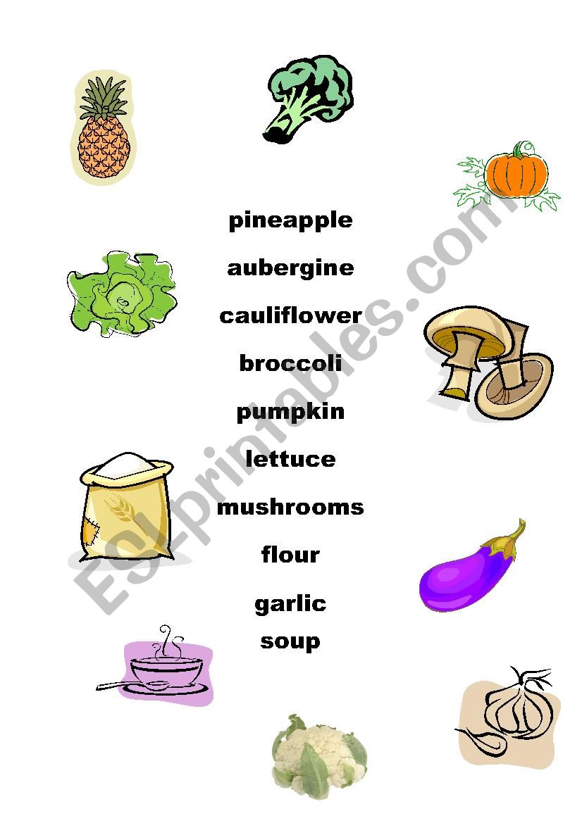 Food worksheet