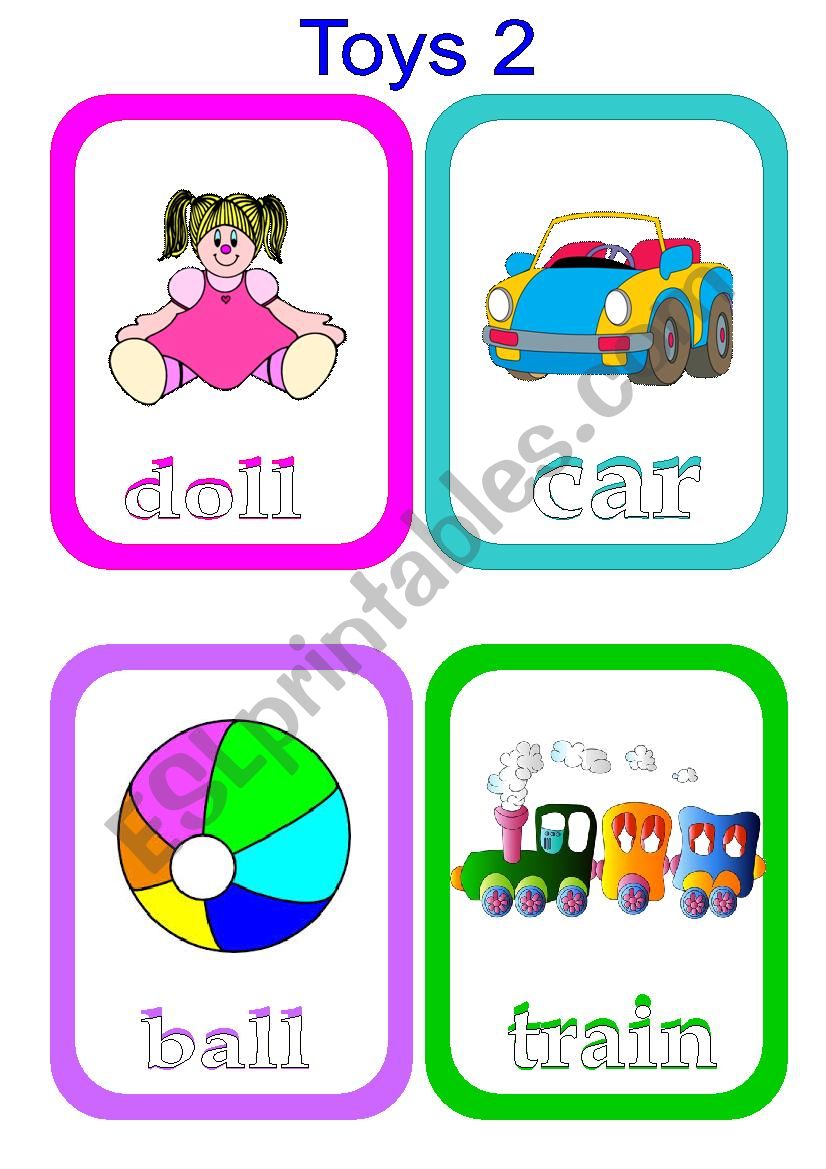 TOYS 2 worksheet