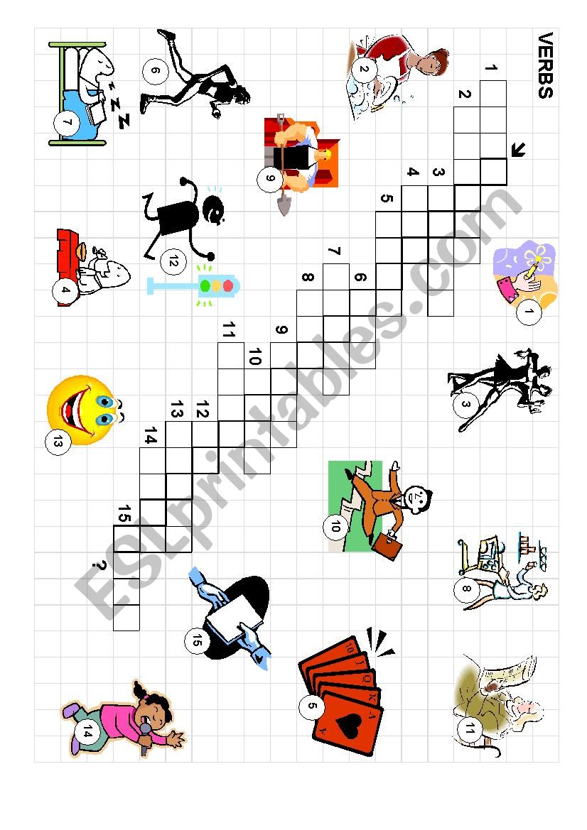 Verbs worksheet