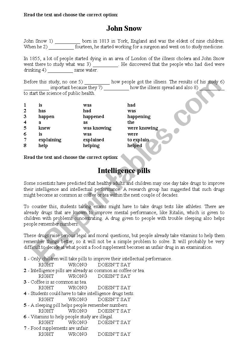 KET PRACTICE worksheet