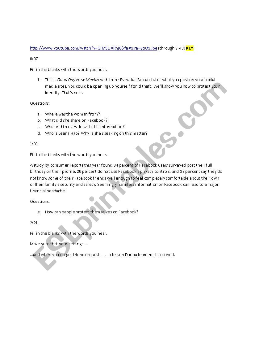 32-protecting-your-identity-worksheet-support-worksheet
