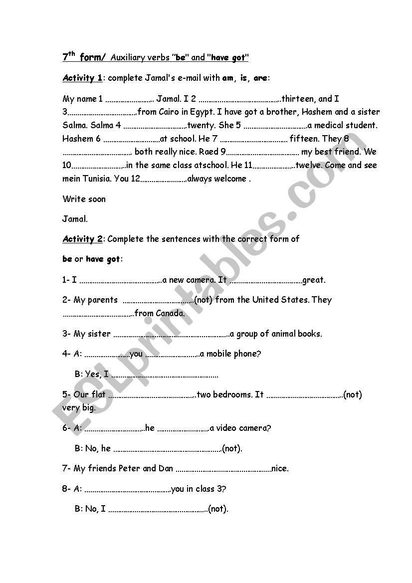 a worksheet recycling 