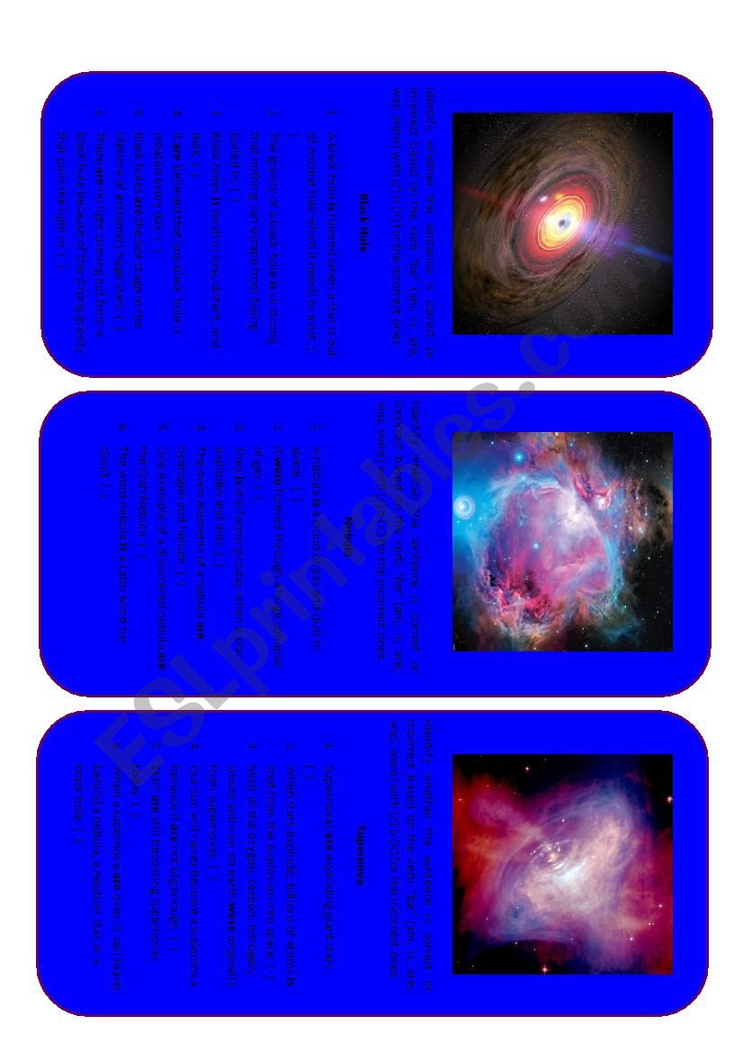 Outer Space part 2 (2/2) worksheet