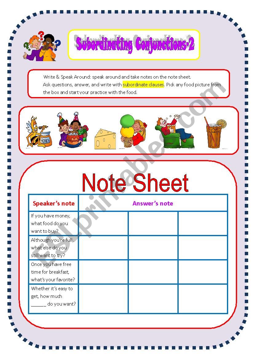 Subordinate conjunctions-because, so, when, after, before-2