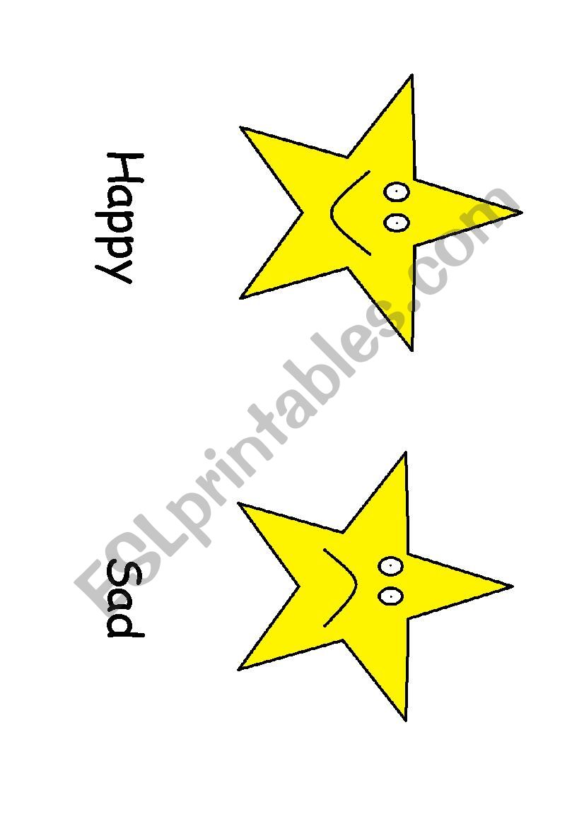 Stars Flashcards worksheet
