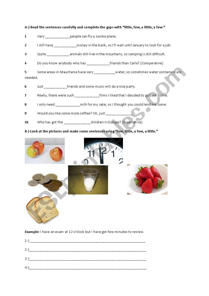 quantifiers worksheet