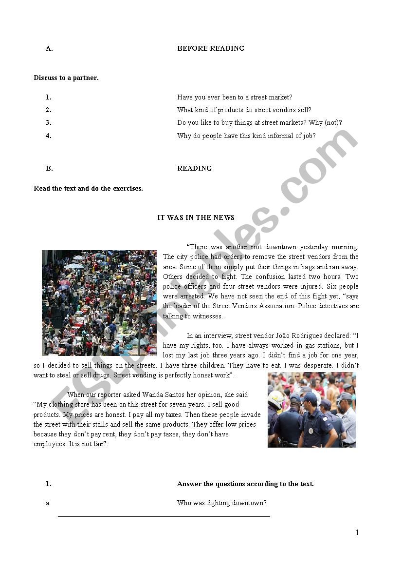 Present Perfect x Simple Past worksheet