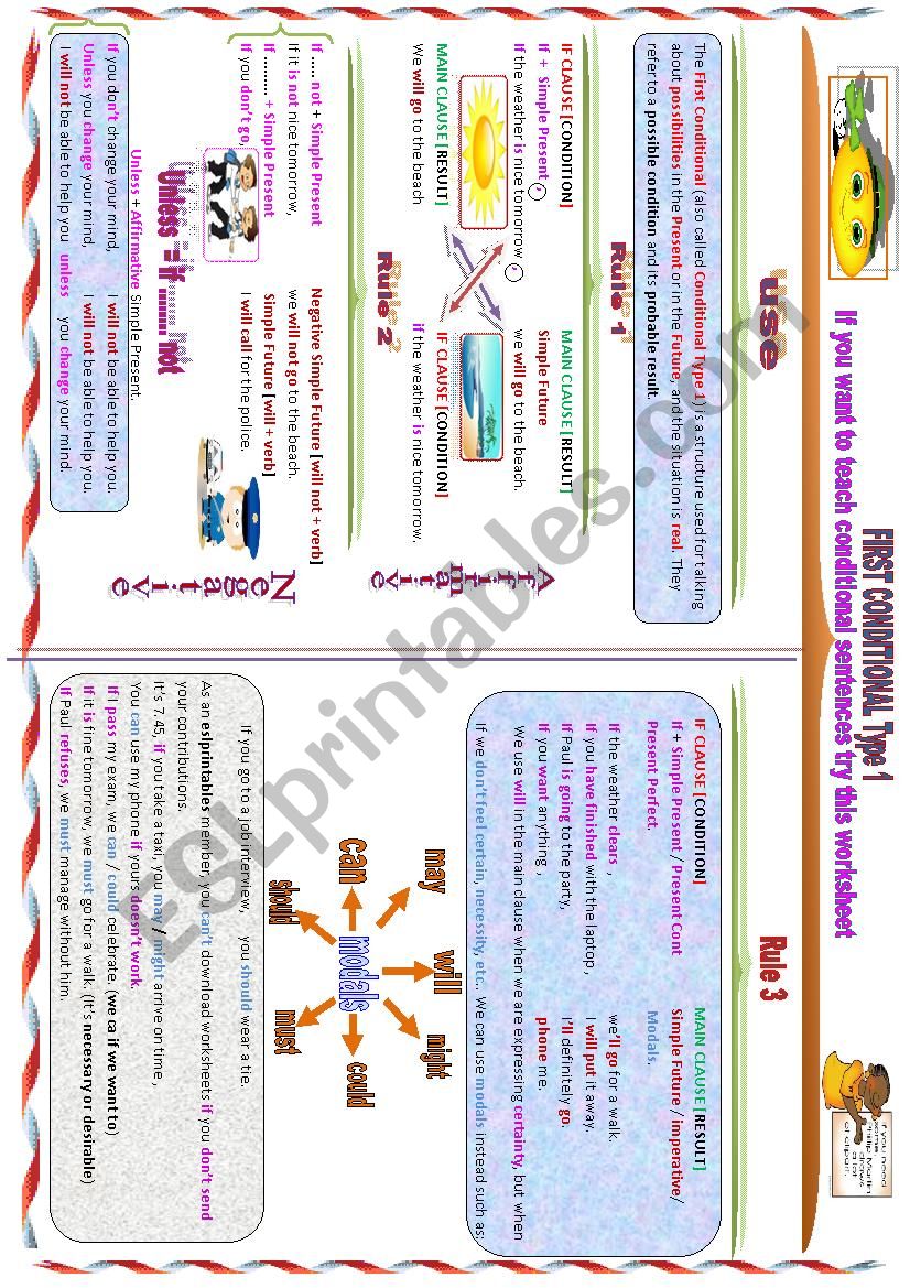 Conditional Type 1 worksheet