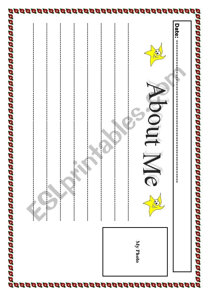 writing about you + family spelling quiz 