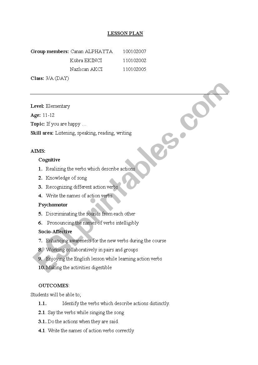 English Worksheets Past Continuous Tense Lesson Plan 6BD