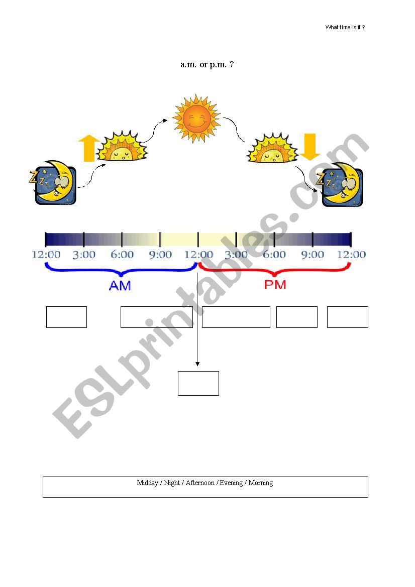 Time worksheet